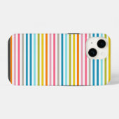 Summer Rainbow Stripes iPhone Hoesje (Achterkant horizontaal)