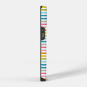 Summer Rainbow Stripes iPhone Hoesje (Rechterkant)