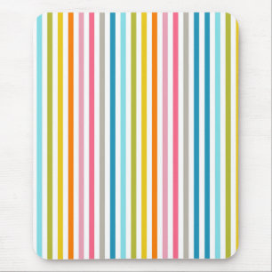 Summer Rainbow Stripes Muismat