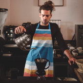 Summer Rainbow Stripes Schort