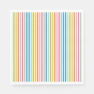 Summer Rainbow Stripes Servet