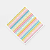 Summer Rainbow Stripes Servet (Hoek)