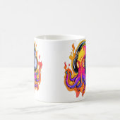 Summer Rave Fire Octopus Dj Edm Festival Koffiemok (Center)