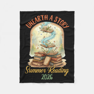 Summer Reading 2026 Book Aesthetic Library Unearth Fleece Deken