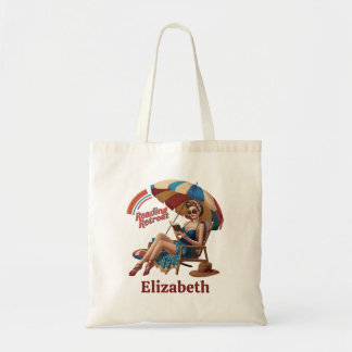 Summer Reading Retreat Boek Lover Quote Tote Bag