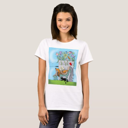 Summer Reading T-shirt (Voorkant volledig)