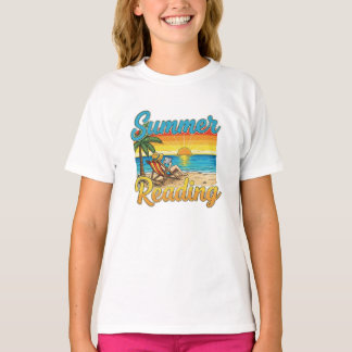 Summer Reading T-shirt! Perfect for bookworms, te T-shirt
