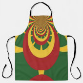 Summer Red Golden Green One Love Colours Schort (Voorkant)