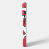 Summer Red Green Watermelon Waterverf Pattern Case-Mate iPhone Case (Achterkant / Links)