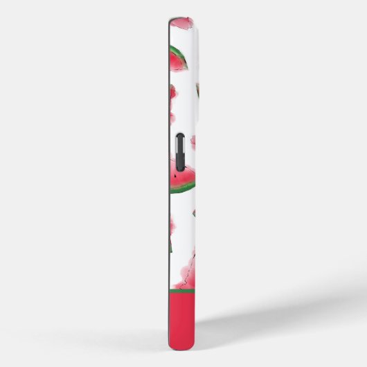 Summer Red Green Watermelon Waterverf Pattern Case-Mate iPhone Case (Achterkant / Rechts)