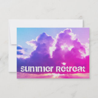 Summer Retreat Uitnodiging