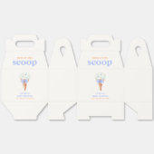 Summer Retro Bow Star Ice Cream Baby shower Bedankdoosjes (Ongevouwen)