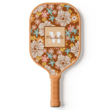 Summer Retro Flower | Monogram