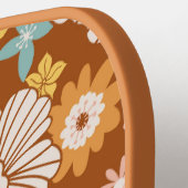 Summer Retro Flower | Monogram Pickleball Paddle (Links Detail)