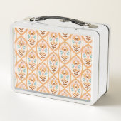 Summer Retro Garden | Monogram Lunch Box (Achterkant)