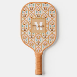 Summer Retro Garden | Monogram Pickleball Paddle