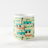 Summer Retro Wheooters Cars Wagons Trucks Koffiemok (Center)