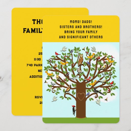 Summer Reunion Kaart (Voorkant / Achterkant)