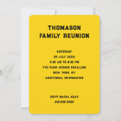 Summer Reunion Kaart (Achterkant)