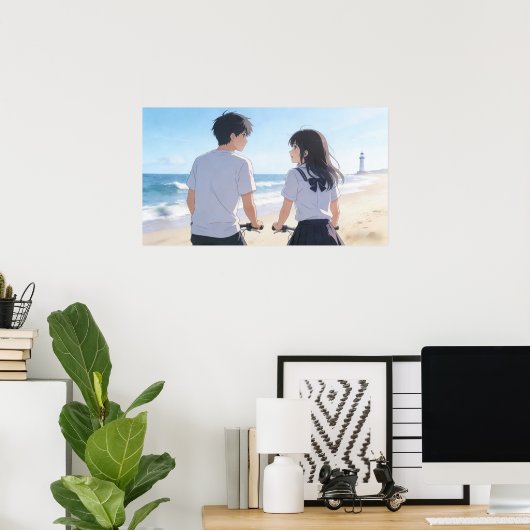 Summer Ride Poster (Thuiskantoor)