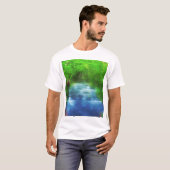 Summer River Walk Hiker T-shirt (Voorkant volledig)