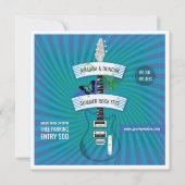 Summer Rock Festival voegt logo uitnodiging toe (Voorkant)