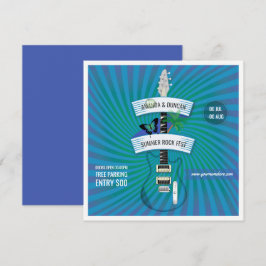 Summer Rock Festival voegt logo uitnodiging toe