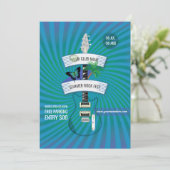 Summer Rock Festival voegt logo uitnodiging toe (Staand voorkant)