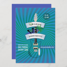 Summer Rock Festival voegt logo uitnodiging toe