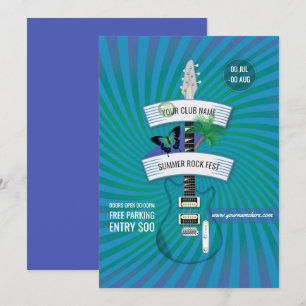 Summer Rock Festival voegt logo uitnodiging toe