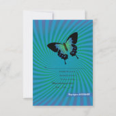 Summer Rock Festival Wedding RSVP Kaartje (Voorkant)