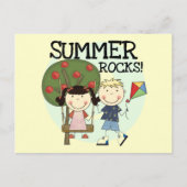 Summer Rocks T-shirts en cadeautjes Briefkaart (Voorkant)
