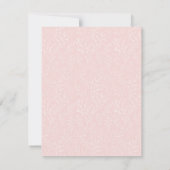 Summer Roos Floral 75th Birthday Save the Date (Achterkant)