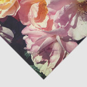 Summer Roos Tissue Paper Tissuepapier (Detail)