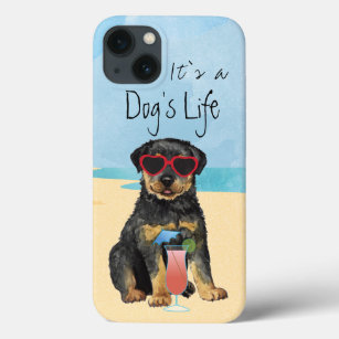 Summer Rottweiler Case-Mate iPhone Case