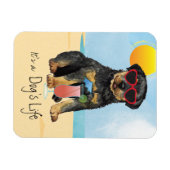 Summer Rottweiler Magnet Magneet (Horizontaal)