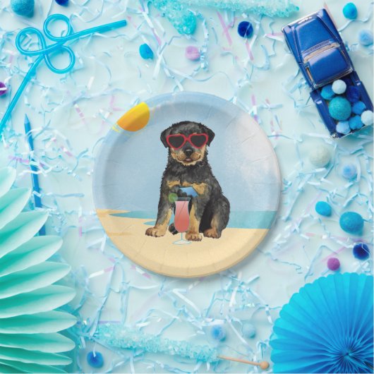 Summer Rottweiler Papieren Bordje (Feest)