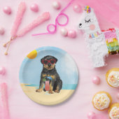 Summer Rottweiler Papieren Bordje (Feest)