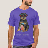 Summer Rottweiler T-Shirt (Voorkant)