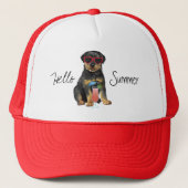 Summer Rottweiler Trucker Pet (Voorkant)