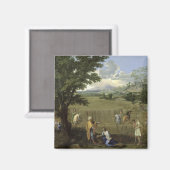 Summer, Ruth and Boaz, 1660-64 Magneet (Voorkant / Achterkant)