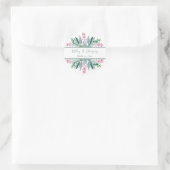 Summer Sage Wedding Ronde Sticker (Tas)
