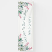 Summer Sage Wedding Spandoek (Verticaal)
