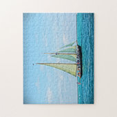 Summer Sailing - 11x14 - 252 pcs. Jigzaag Puzzle Legpuzzel (Verticaal)