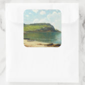 Summer Sailing Vierkante Sticker (Tas)