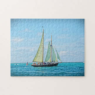 Summer Sailing Yacht Puzzle Legpuzzel