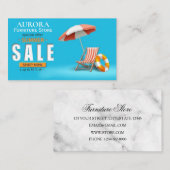 Summer Sale - Speciaal voorstel Visitekaartje (Voorkant / Achterkant)