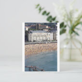 Summer San Sebastian bekken Baskenland Briefkaart (Staand voorkant)