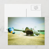 Summer Sand Box Fun 01 Briefkaart (Voorkant / Achterkant)