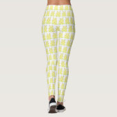 Summer Sand Castle Sandcastle Beach Vacation Shell Leggings (Achterkant)